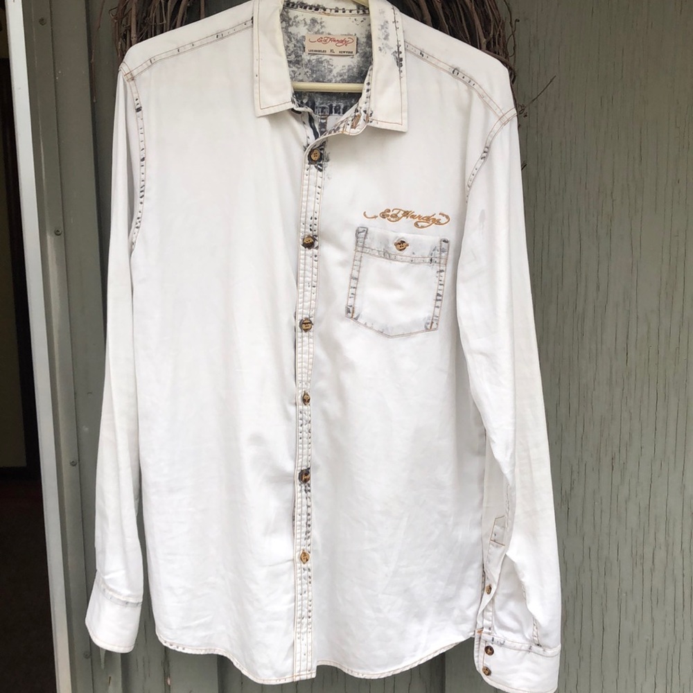 Ed Hardy Button down shirt